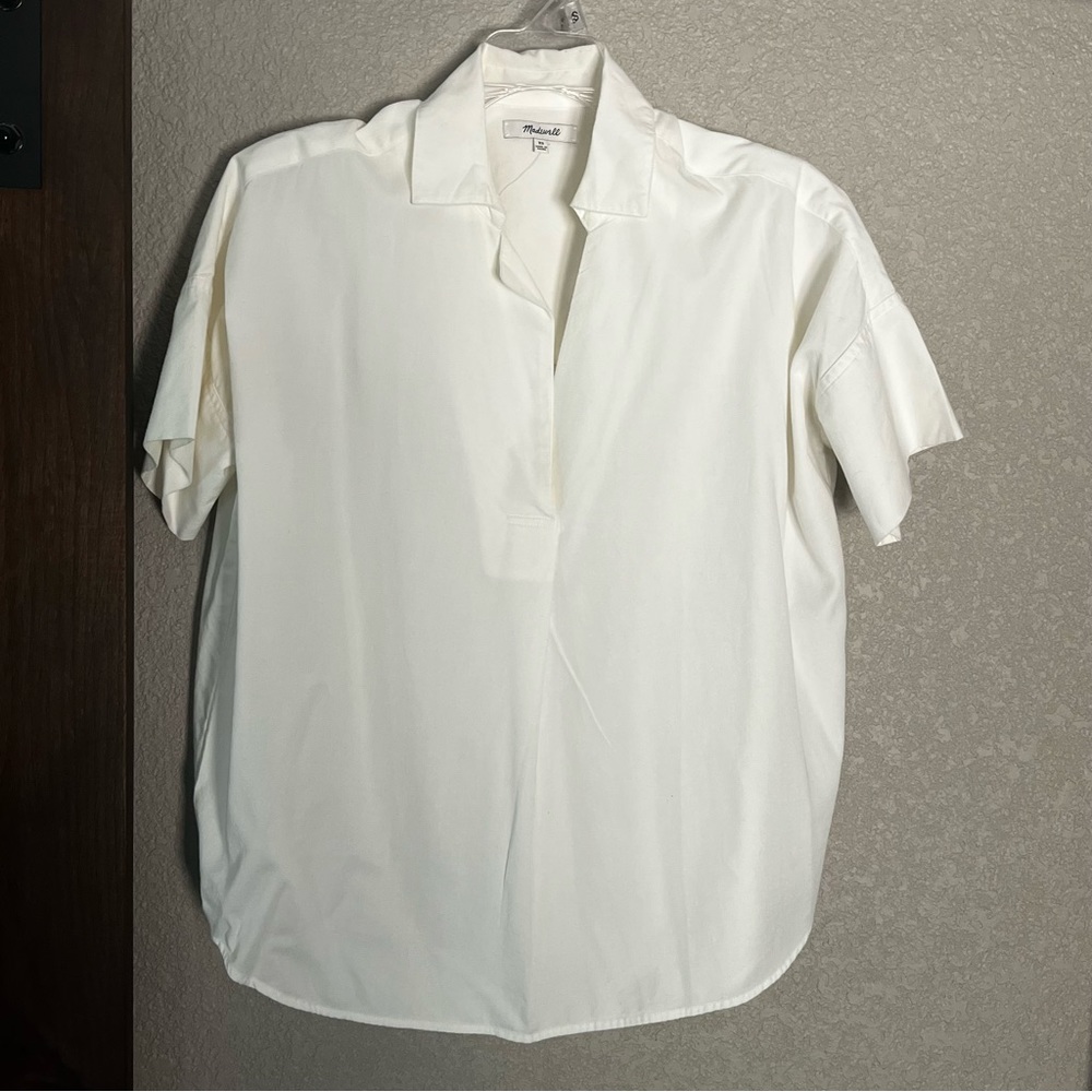 NWOT Madewell Ivory Top sz XS